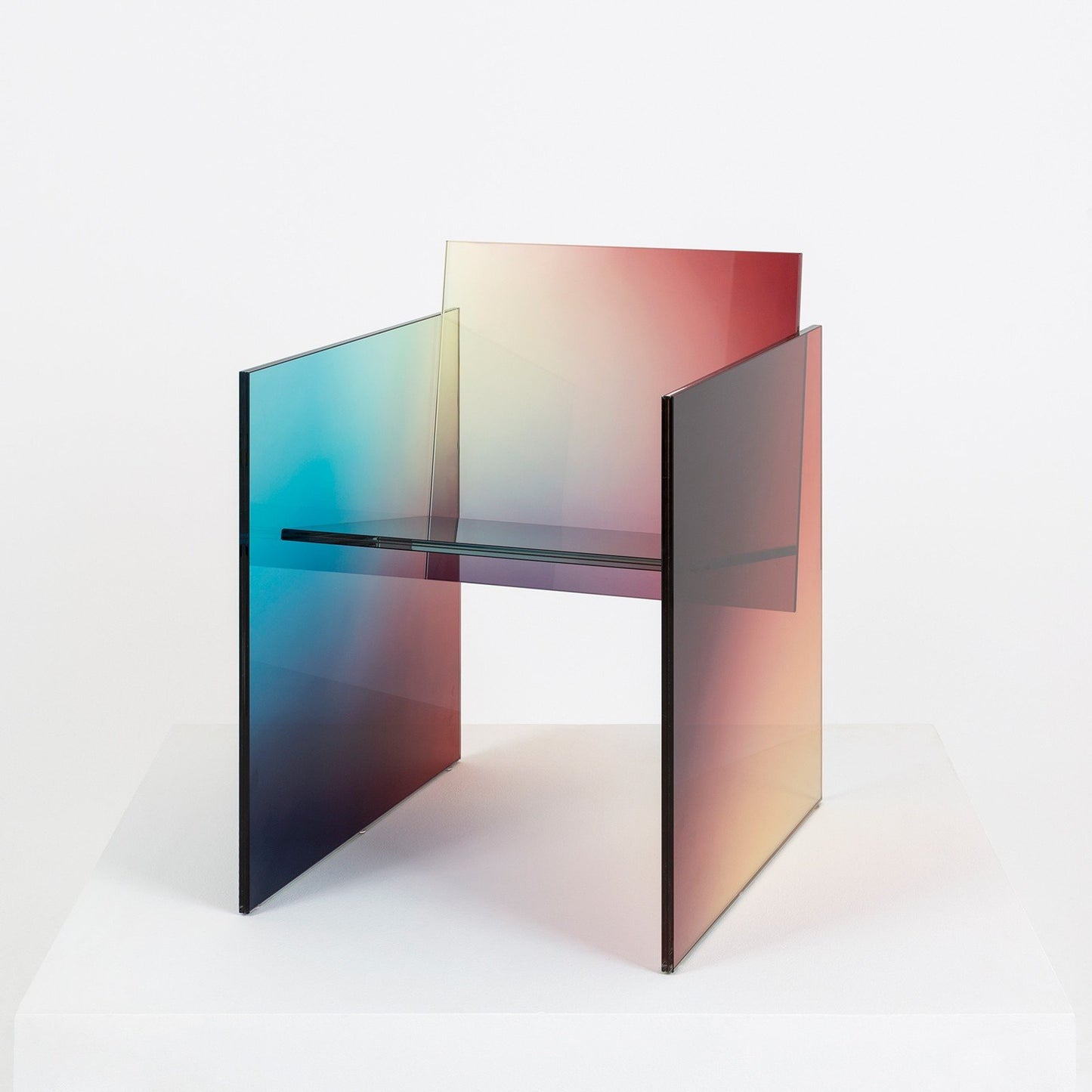 The Ombré Glass Chair