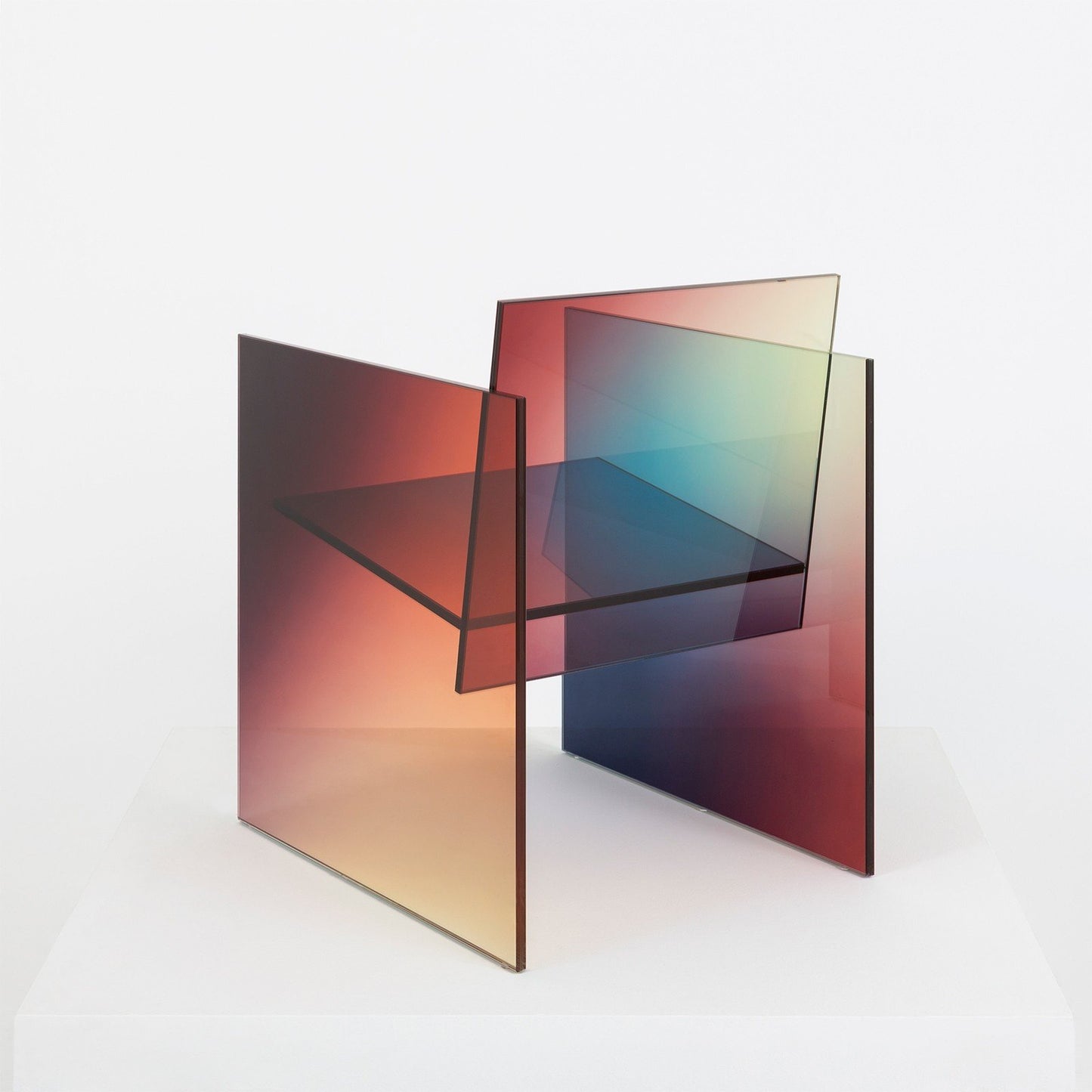 The Ombré Glass Chair